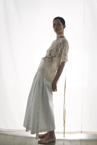 Юбка миди асимметричного кроя — ZW COLLECTION- Заказать в России