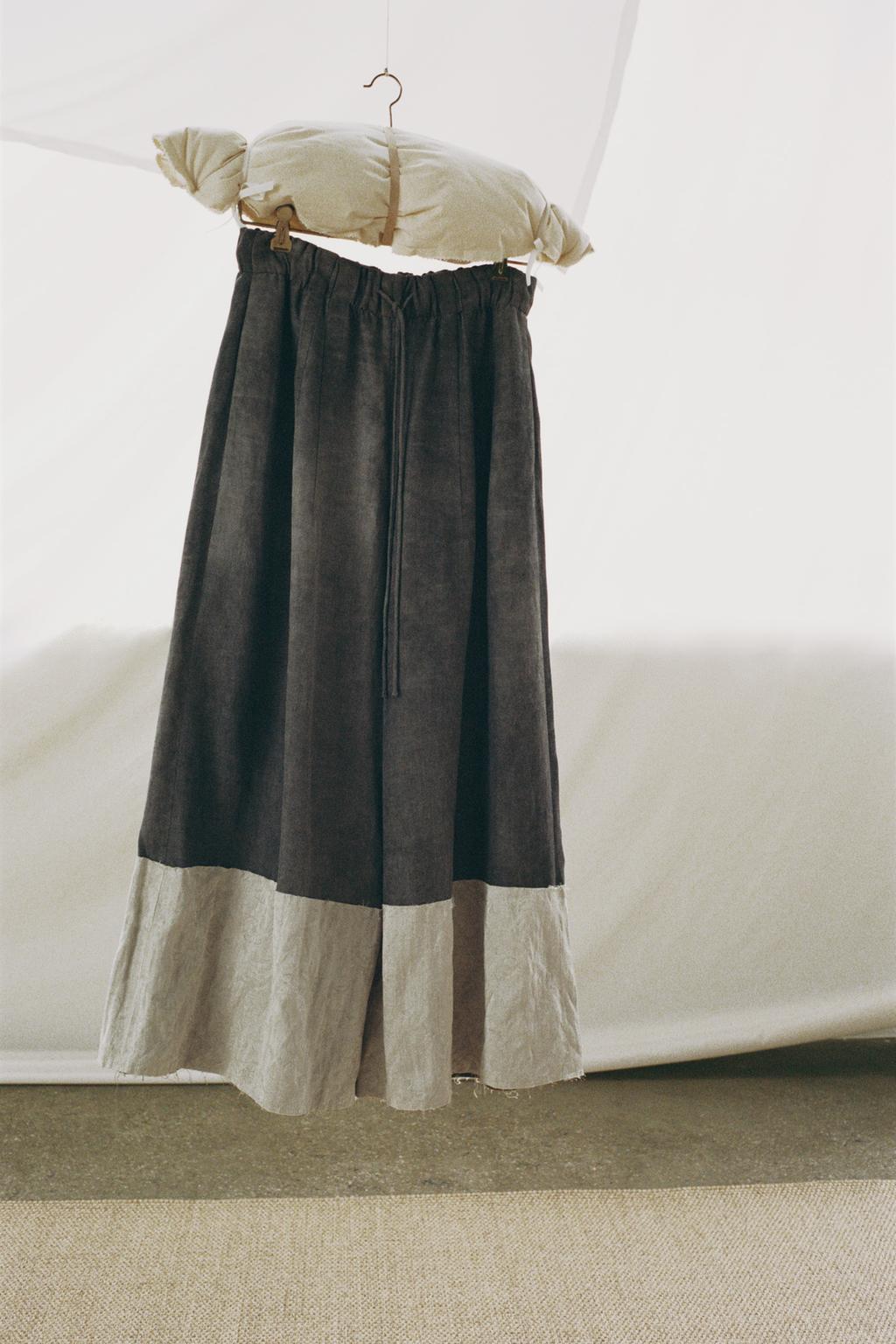 КОМБИНИРОВАННЫЕ ЖАККАРДОВЫЕ БРЮКИ — ZW COLLECTION