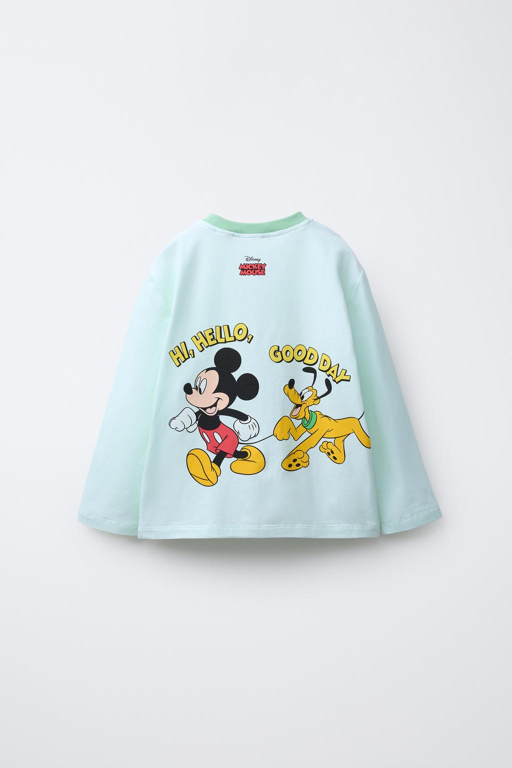 2-6 ЛЕТ/ПИЖАМА: ФУТБОЛКА И БРЮКИ MICKEY MOUSE © DISNEY