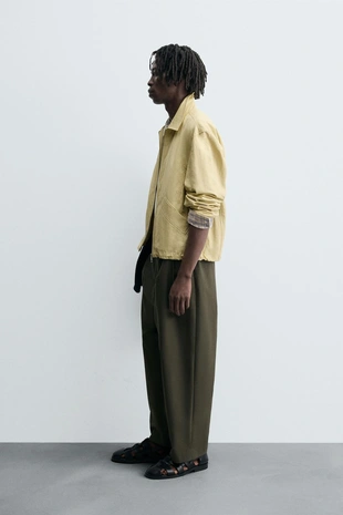 Укороченная куртка структурного кроя- Заказать в России