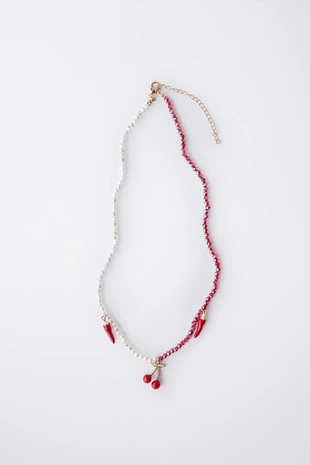 Подвеска с перцами и вишнями- Заказать в России