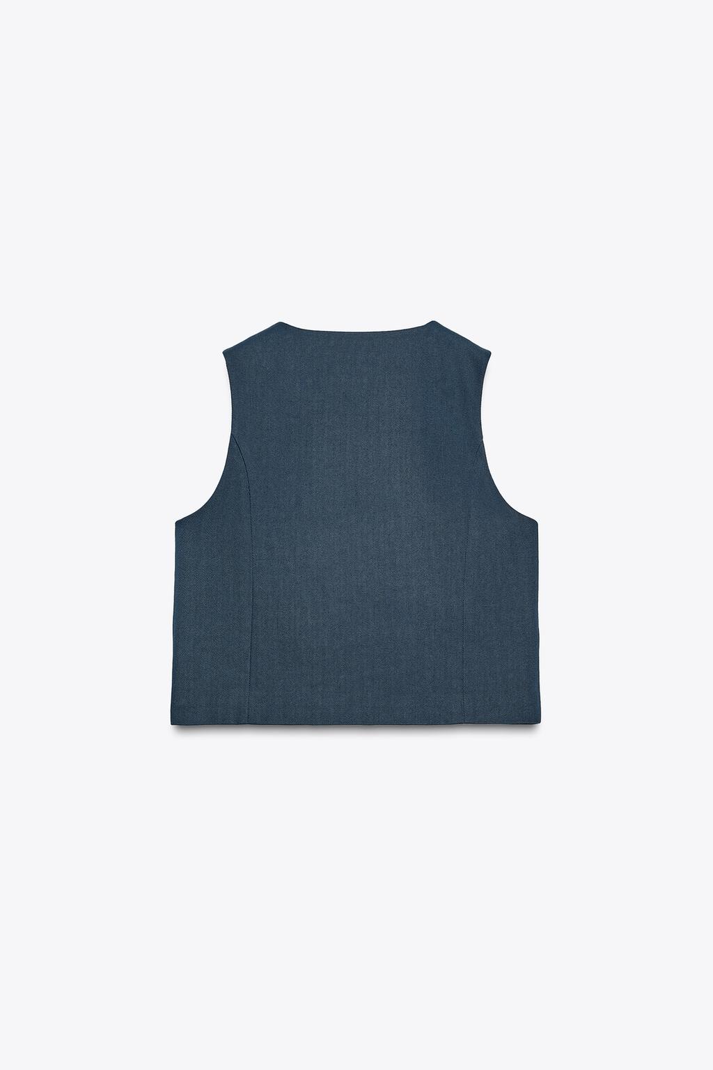 ДВУБОРТНЫЙ ЖИЛЕТ — ZW COLLECTION