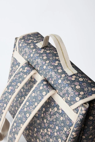 Школьный ранец с цветочным принтом- Заказать в России