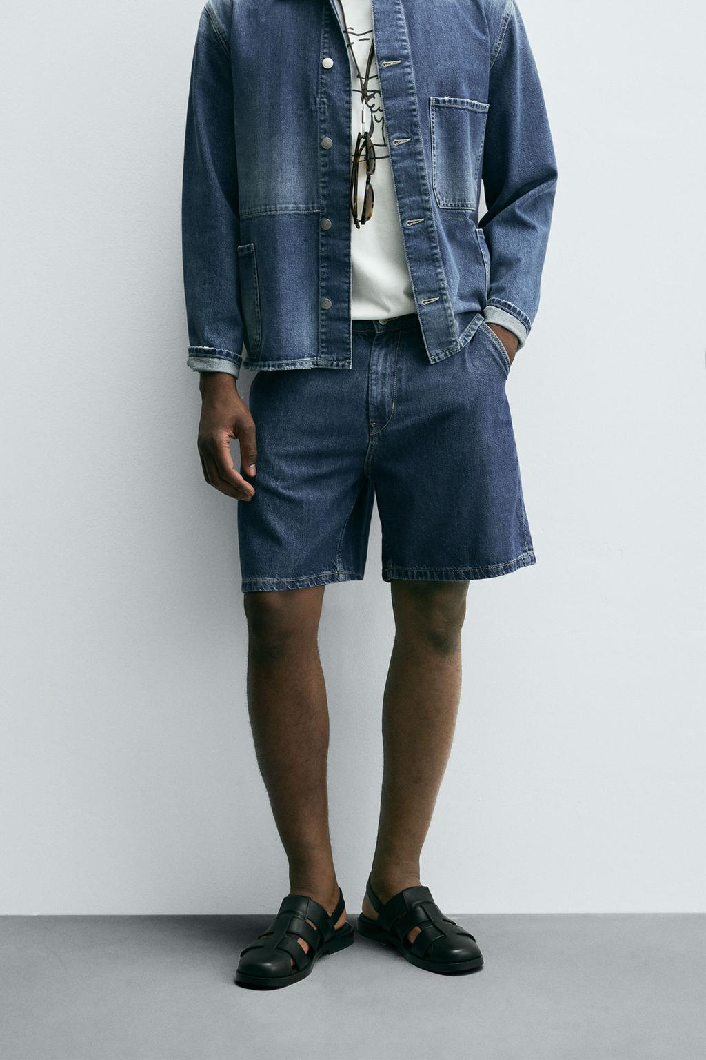 ЛЕГКИЕ ДЖИНСОВЫЕ ШОРТЫ STRAIGHT FIT