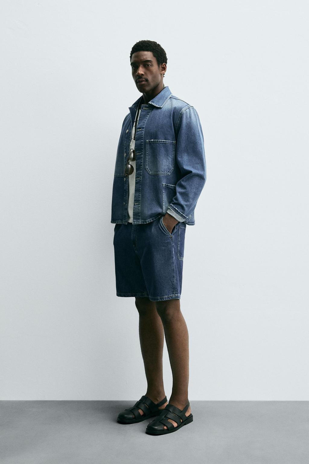 ЛЕГКИЕ ДЖИНСОВЫЕ ШОРТЫ STRAIGHT FIT