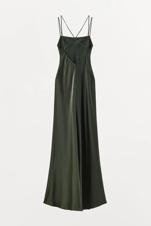 Длинное атласное платье — LIMITED EDITION- Заказать в России