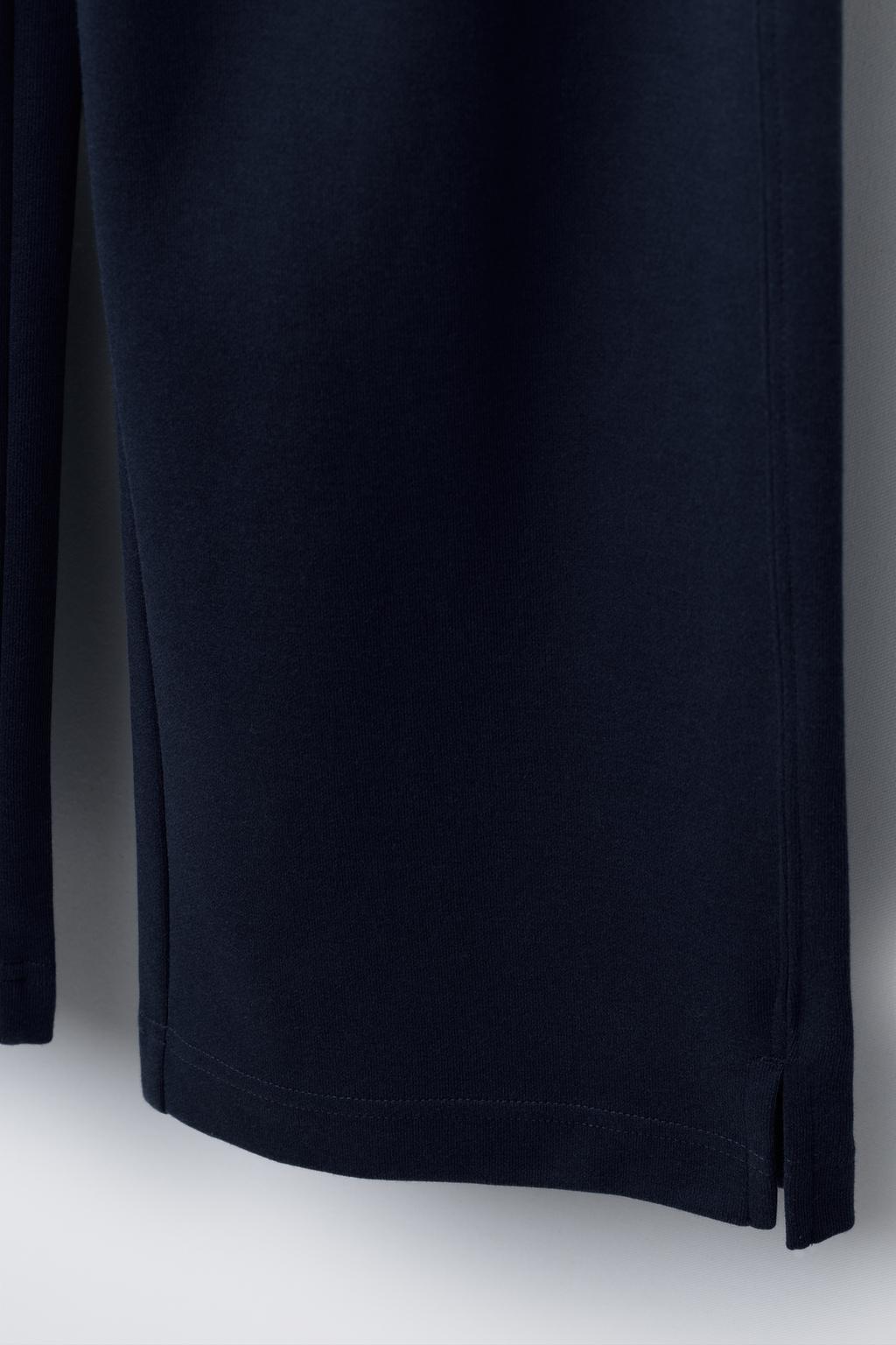 БРЮКИ WIDE LEG ИЗ ТКАНИ ИНТЕРЛОК