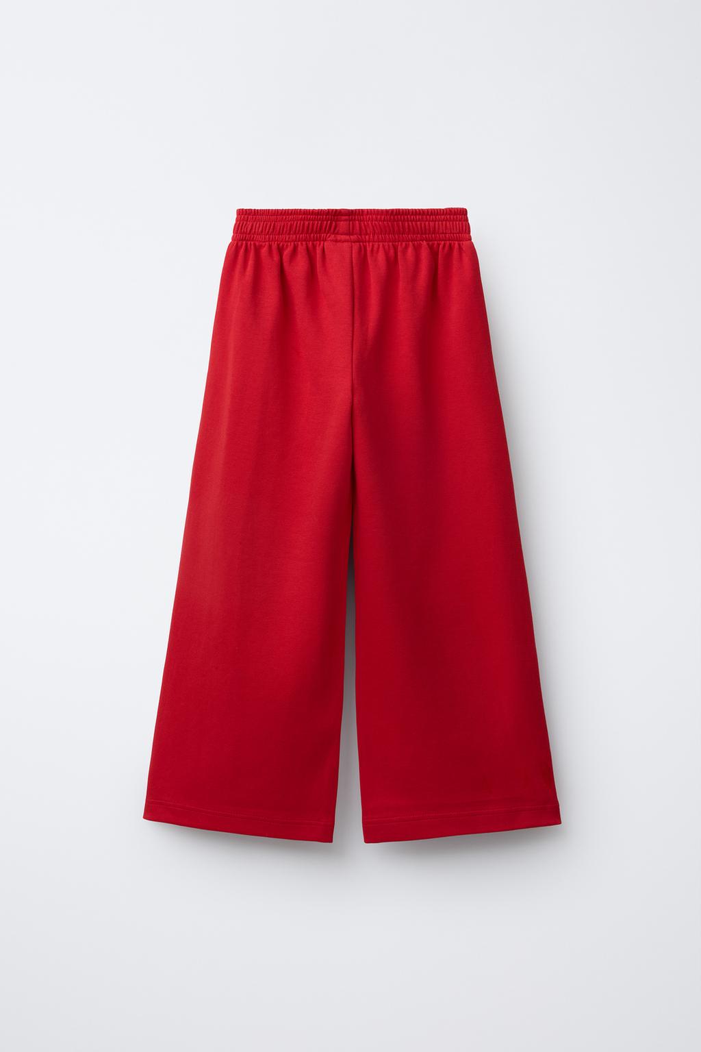 БРЮКИ WIDE LEG ИЗ ТКАНИ ИНТЕРЛОК