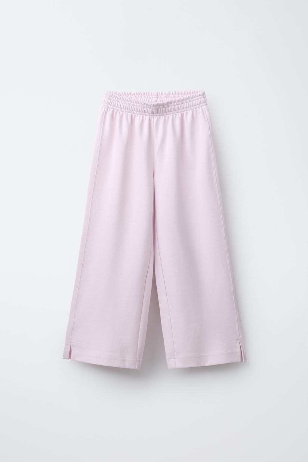 БРЮКИ WIDE LEG ИЗ ТКАНИ ИНТЕРЛОК