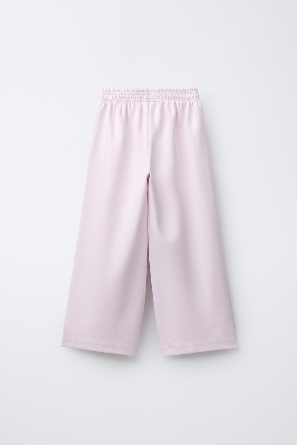 БРЮКИ WIDE LEG ИЗ ТКАНИ ИНТЕРЛОК