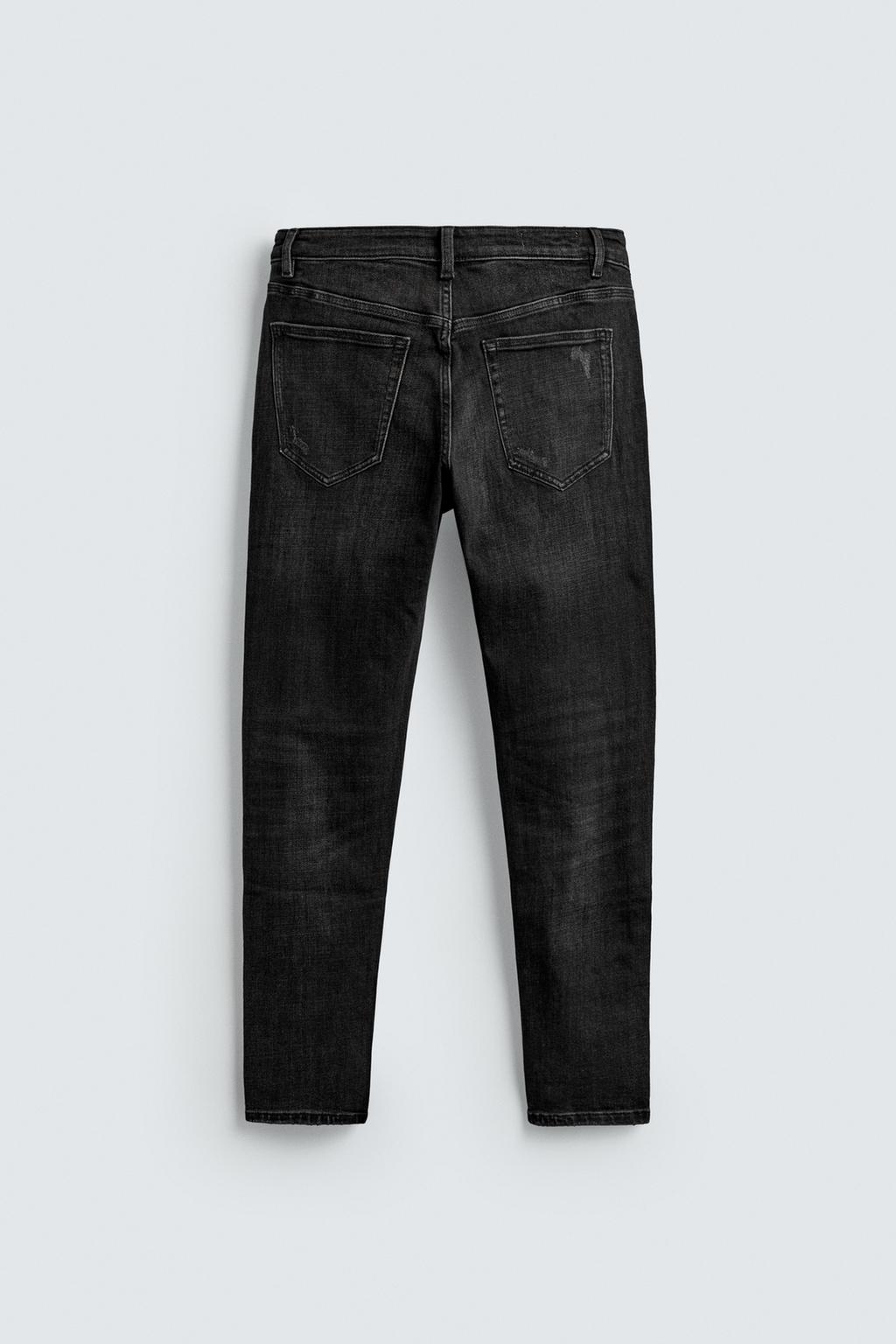 ДЖИНСЫ SKINNY FIT С РАЗРЕЗАМИ