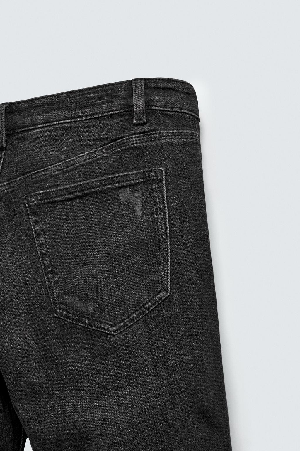ДЖИНСЫ SKINNY FIT С РАЗРЕЗАМИ