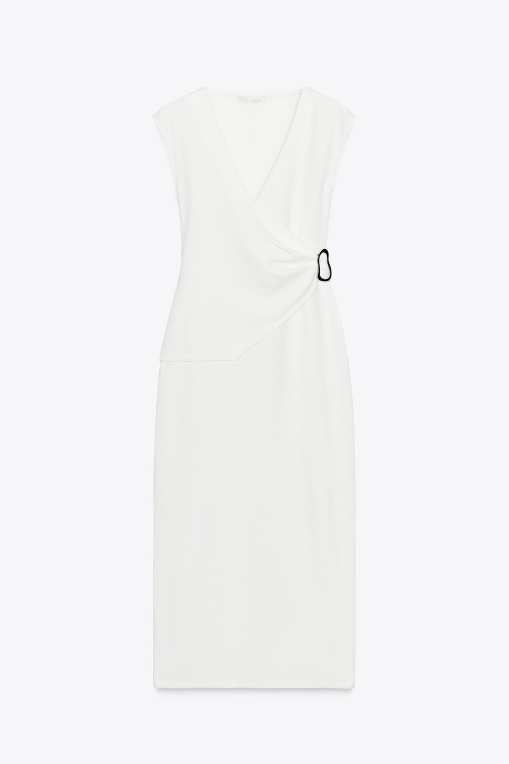 ДВУБОРТНОЕ ПЛАТЬЕ ИЗ ТВИЛА