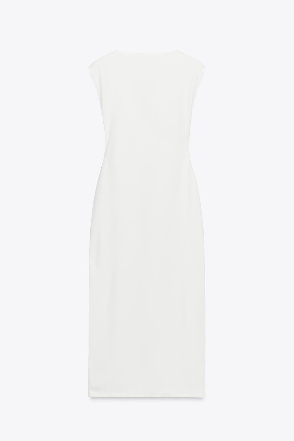 ДВУБОРТНОЕ ПЛАТЬЕ ИЗ ТВИЛА