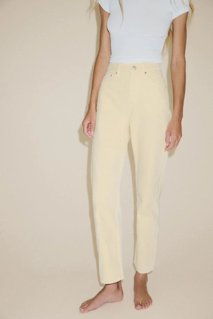 Джинсы TRF MOM FIT с высокой посадкой- Заказать в России