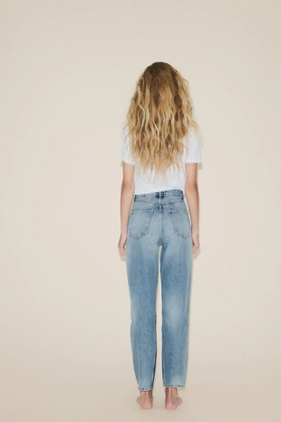 Джинсы TRF MOM FIT с высокой посадкой- Заказать в России