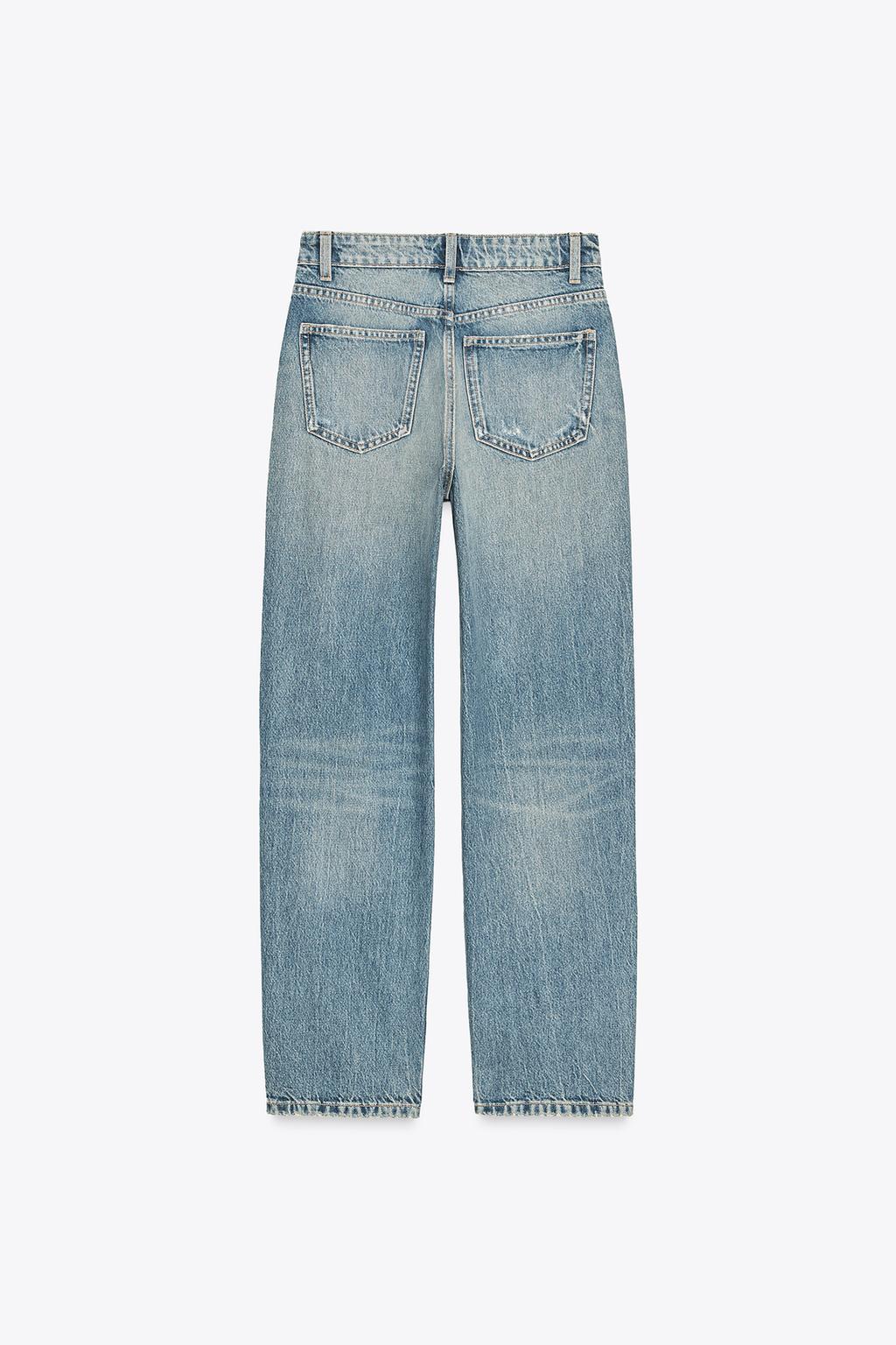 ДЖИНСЫ TRF MOM FIT С ВЫСОКОЙ ПОСАДКОЙ