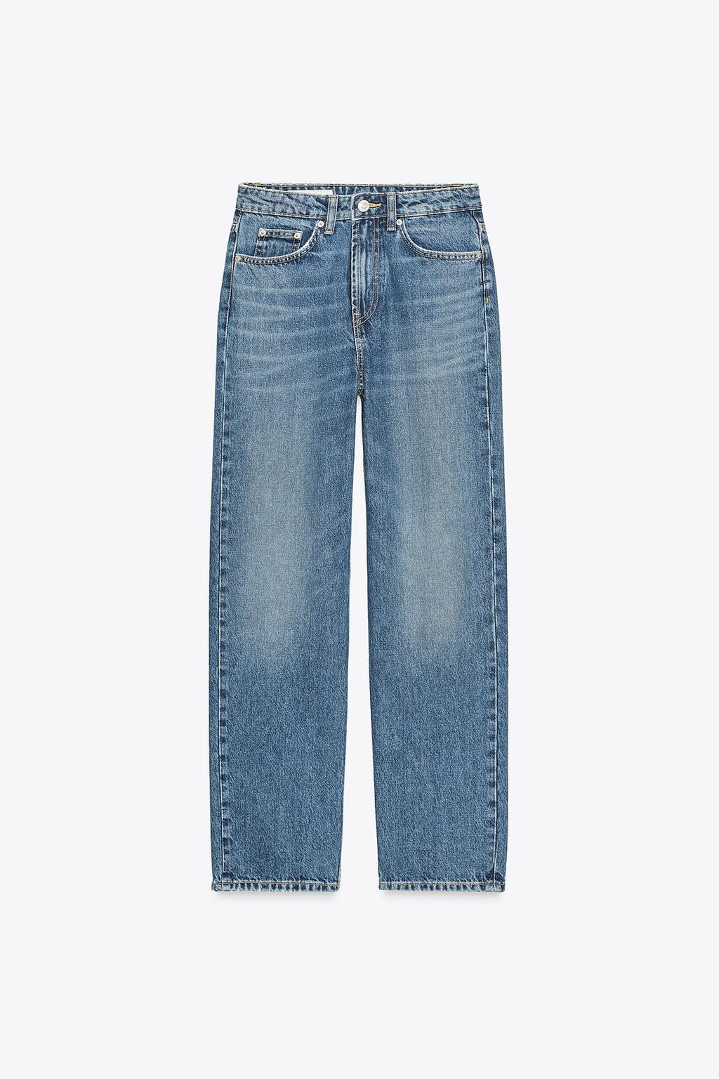 ДЖИНСЫ TRF MOM FIT С ВЫСОКОЙ ПОСАДКОЙ