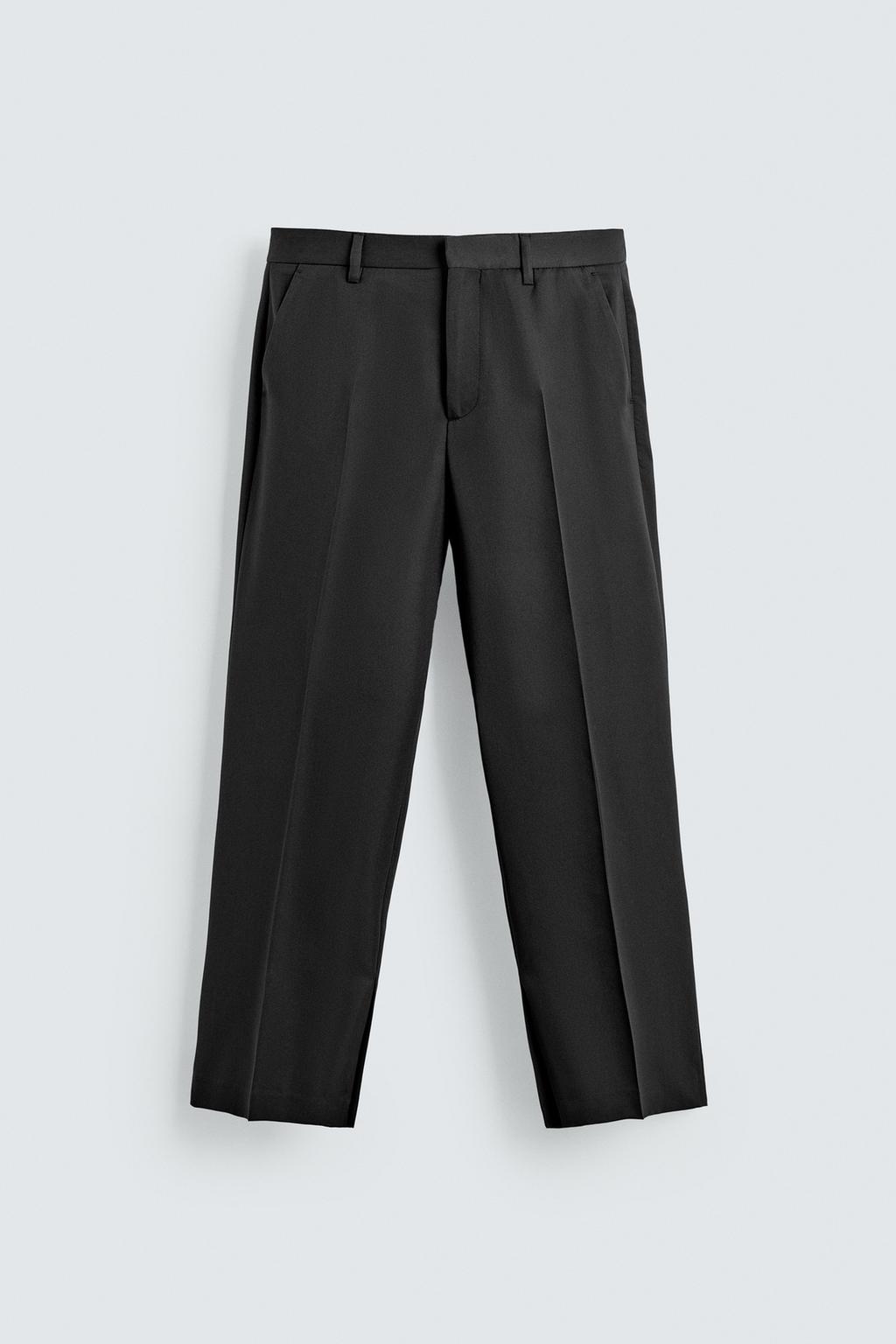 БРЮКИ STRAIGHT FIT С РАЗРЕЗАМИ