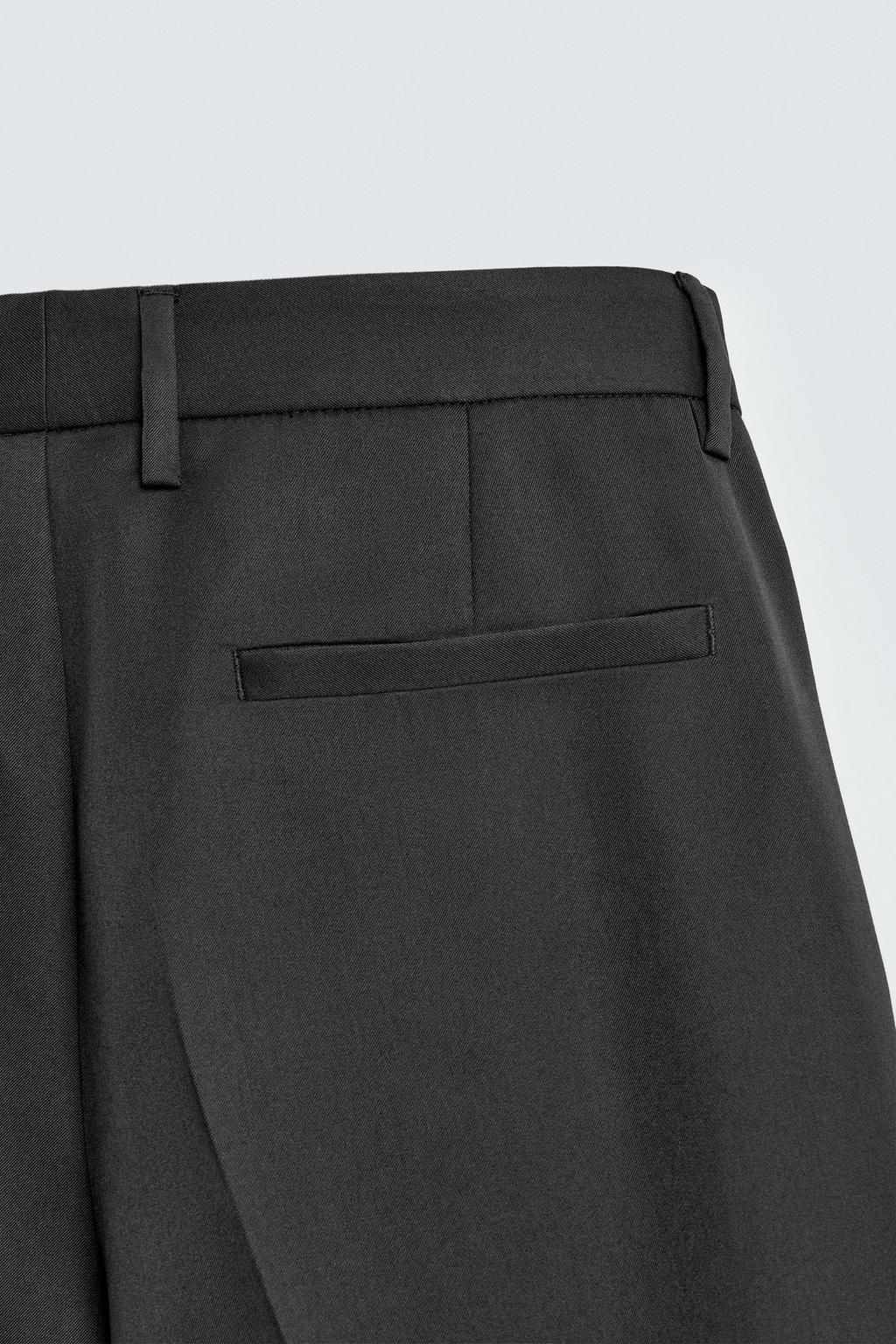 БРЮКИ STRAIGHT FIT С РАЗРЕЗАМИ