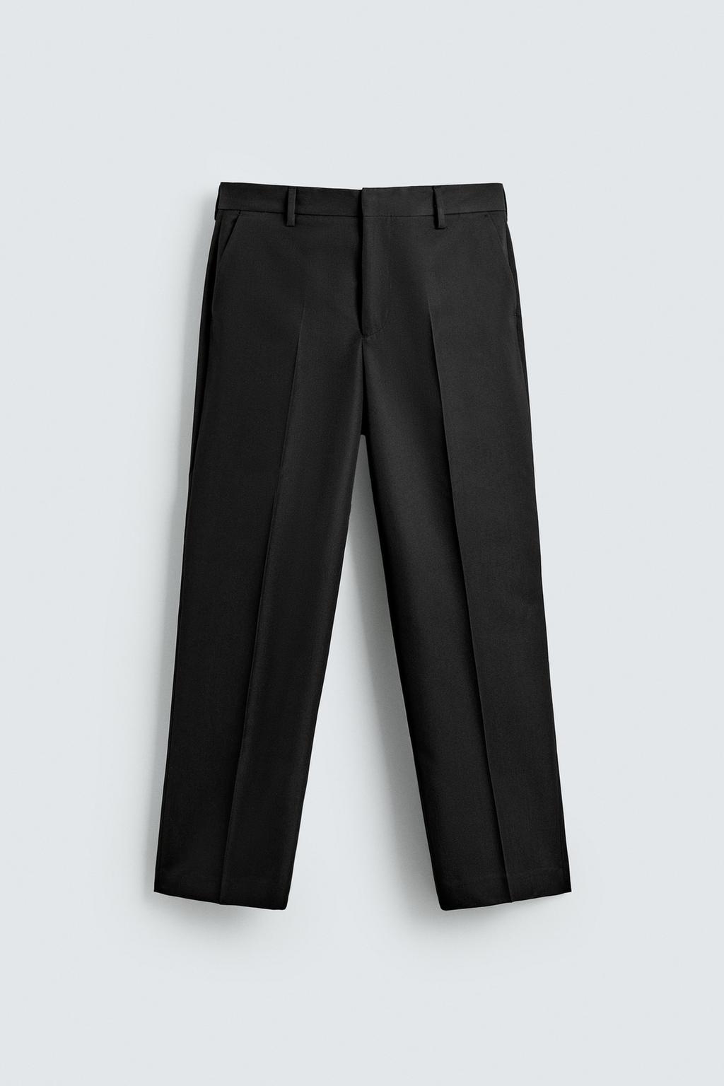 БРЮКИ STRAIGHT FIT С РАЗРЕЗАМИ