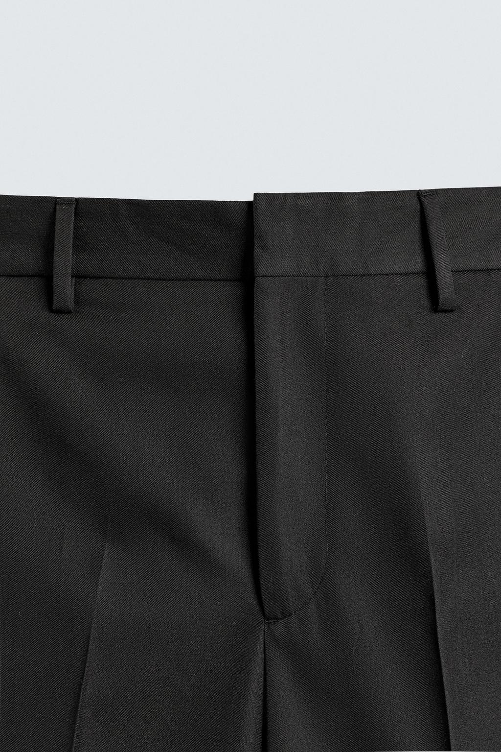 БРЮКИ STRAIGHT FIT С РАЗРЕЗАМИ