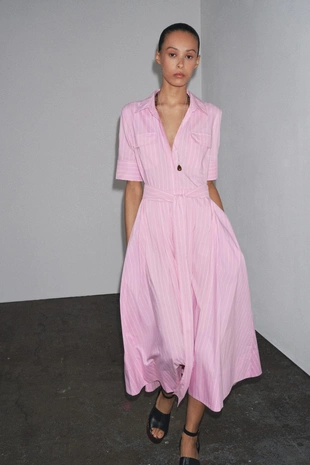 Платье-рубашка из поплина — ZW COLLECTION- Заказать в России