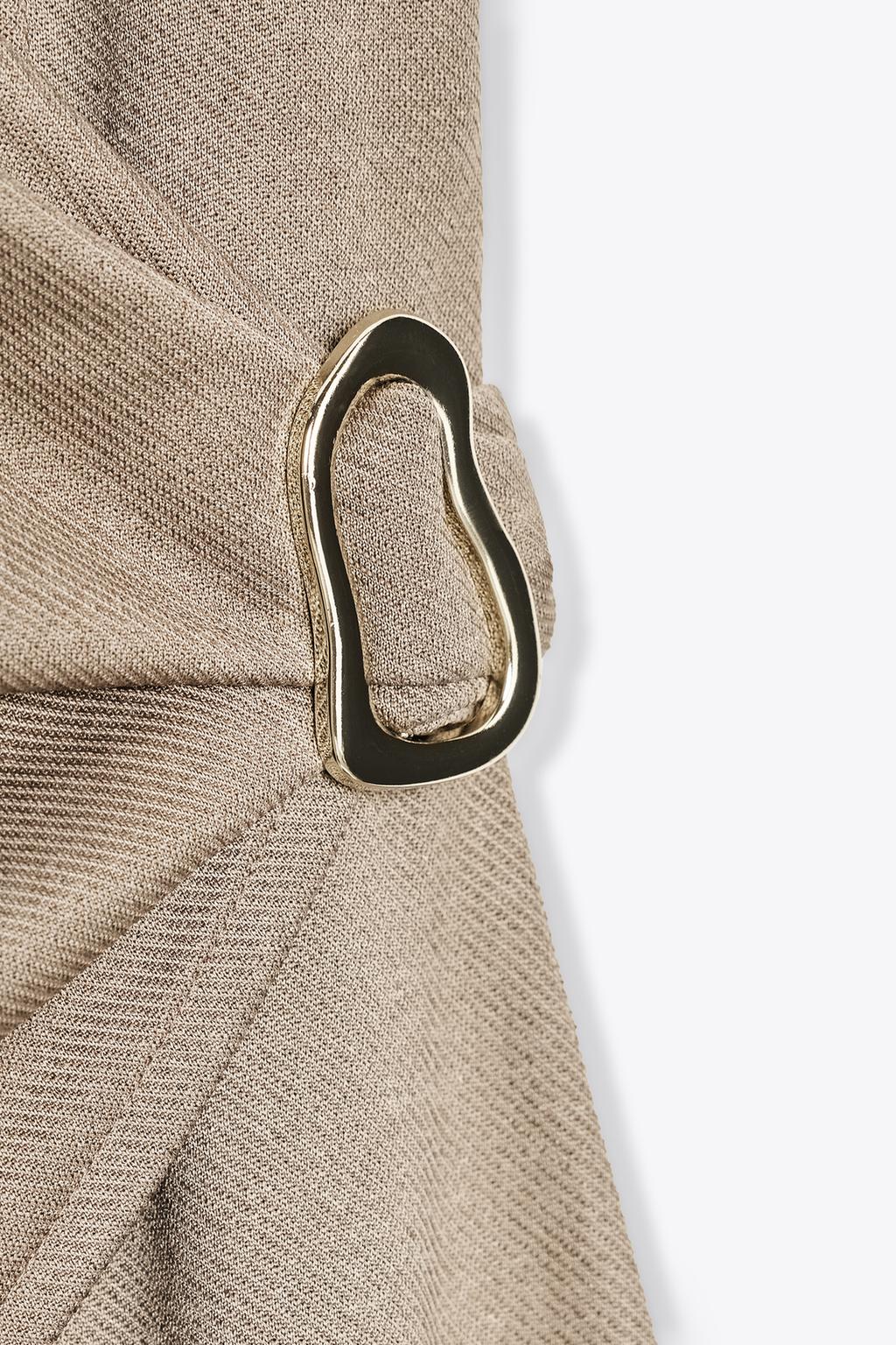 ДВУБОРТНОЕ ПЛАТЬЕ ИЗ ТВИЛА