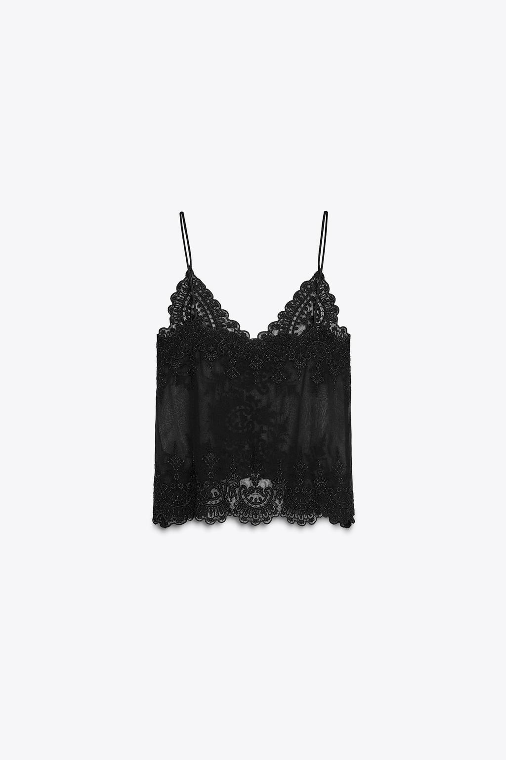 ТОП В БЕЛЬЕВОМ СТИЛЕ С КРУЖЕВОМ — ZW COLLECTION