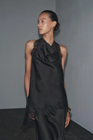 Топ-халтер с кружевом — ZW COLLECTION- Заказать в России