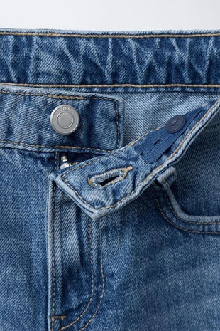 Blue | 4551/715/400 - Zara Джинсы BOOTCUT с бахромой