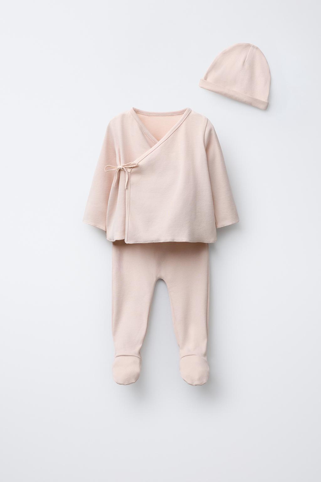 Набор одежды и сумочка first outfit set and pouch