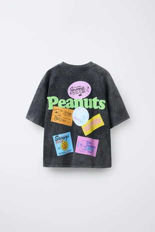 Футболка с рельефным принтом SNOOPY ™- Заказать в России