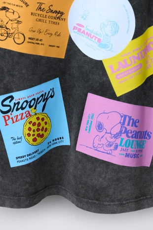 Футболка с рельефным принтом SNOOPY ™- Заказать в России