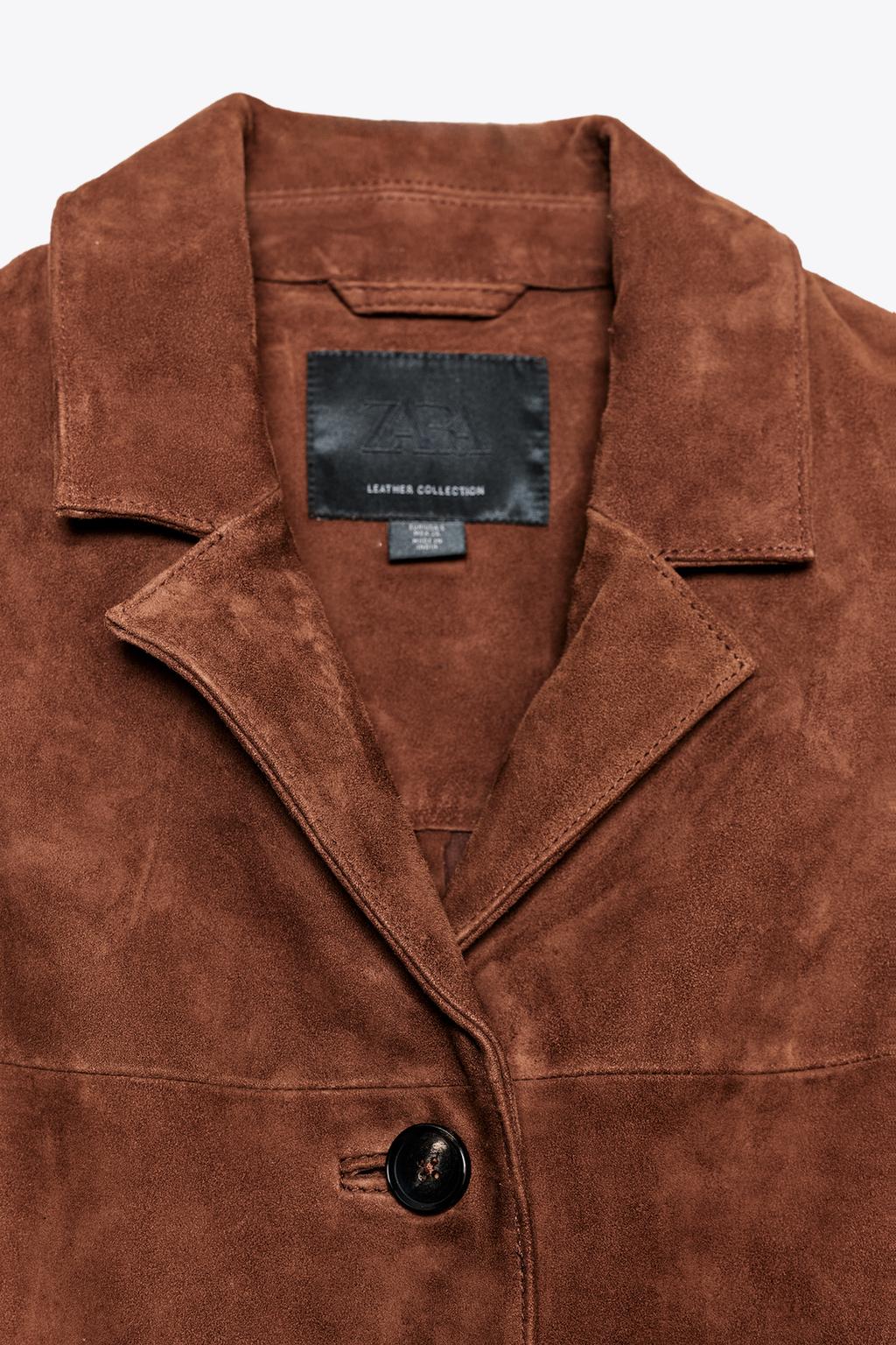 БЛЕЙЗЕР ОВЕРСАЙЗ ИЗ ЗАМШИ — LIMITED EDITION, ZW COLLECTION