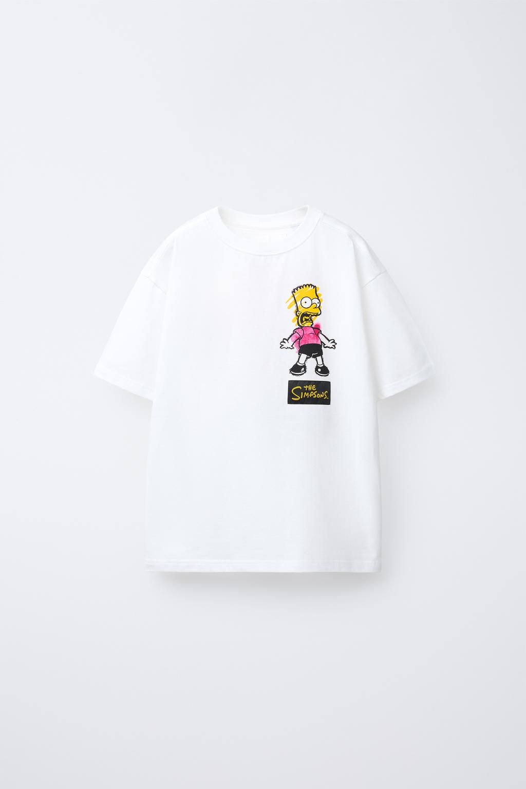 ФУТБОЛКА С ГРАФФИТИ BART THE SIMPSONS ™ MATT GROENING
