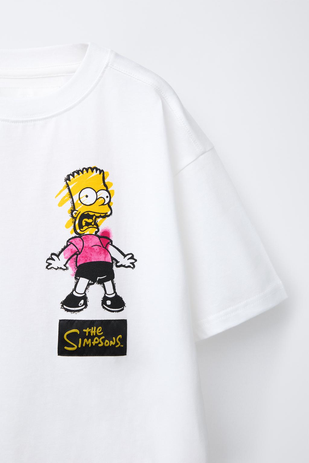 ФУТБОЛКА С ГРАФФИТИ BART THE SIMPSONS ™ MATT GROENING