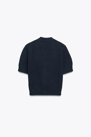 Вязаный кардиган с пуговицами в виде звезд