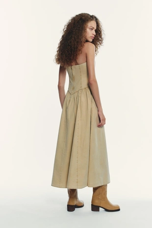 Платье без бретелей- Заказать в России