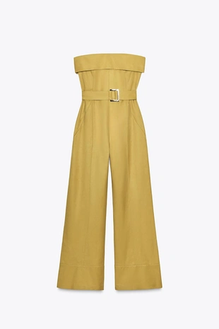 Длинный комбинезон без бретелей- Заказать в России