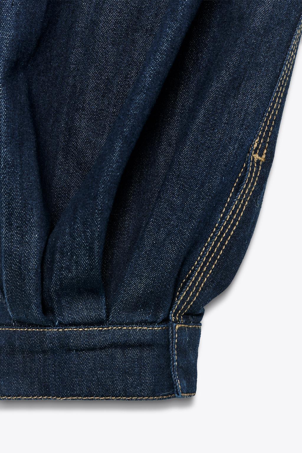 ДЖИНСОВЫЕ БРЮКИ С ЗАЩИПАМИ — ZW COLLECTION