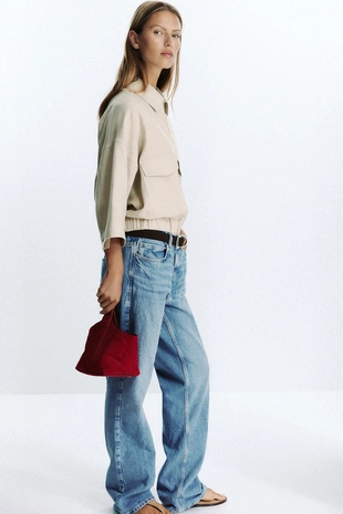 Куртка сафари изо льна- Заказать в России