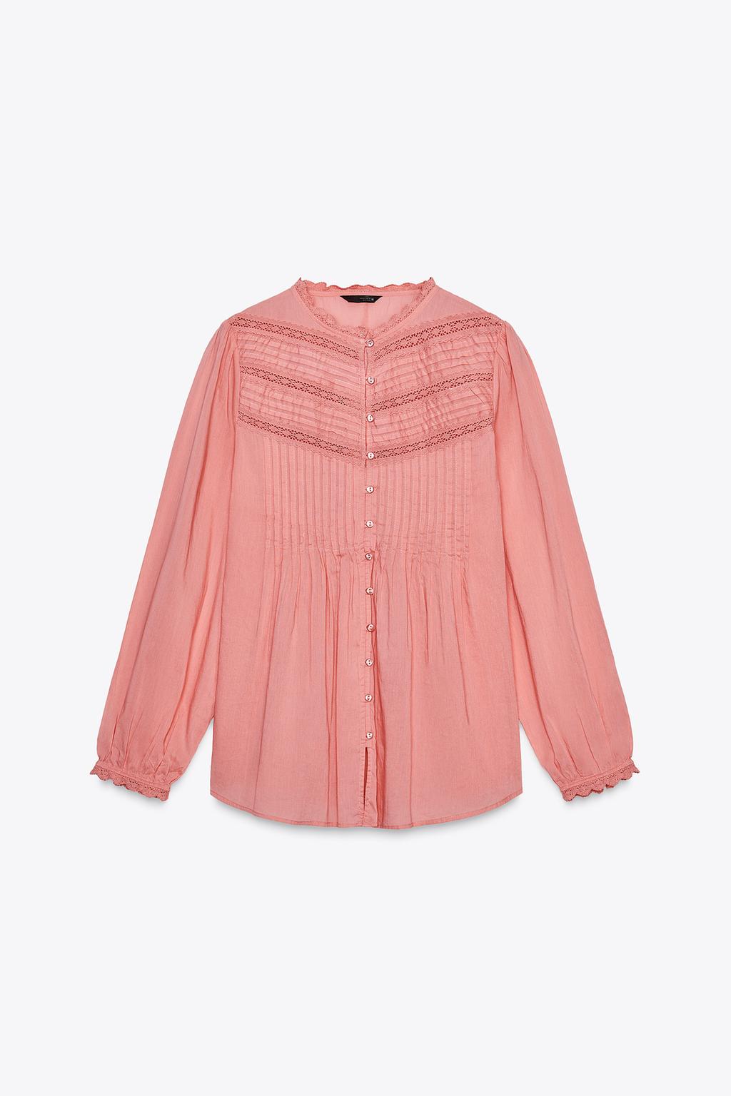 РОМАНТИЧНАЯ БЛУЗКА С КРУЖЕВОМ