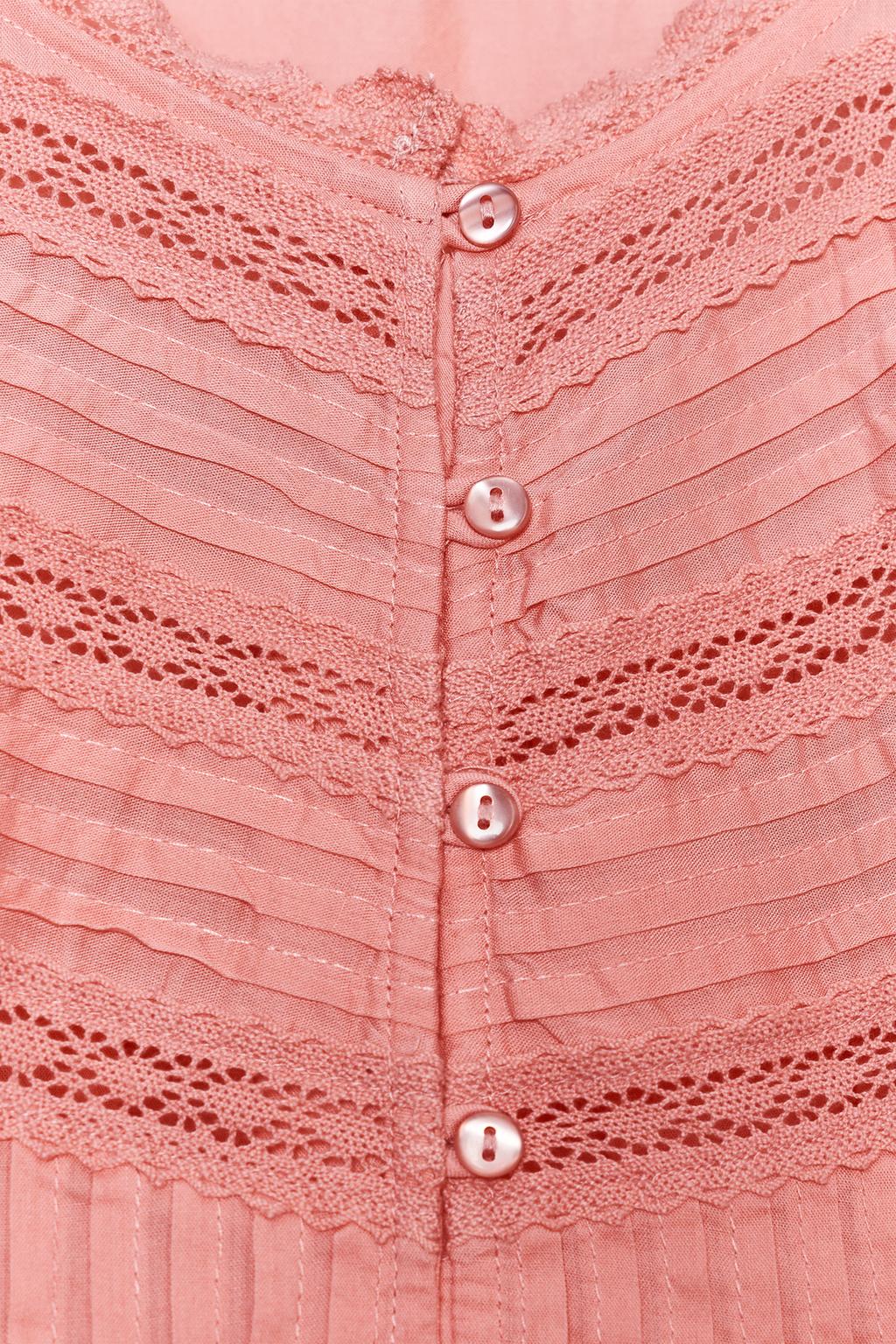 РОМАНТИЧНАЯ БЛУЗКА С КРУЖЕВОМ