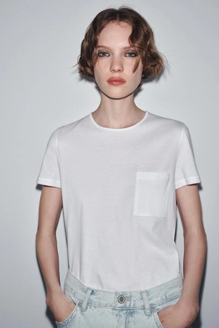 Футболка из мерсеризованного хлопка- Заказать в России