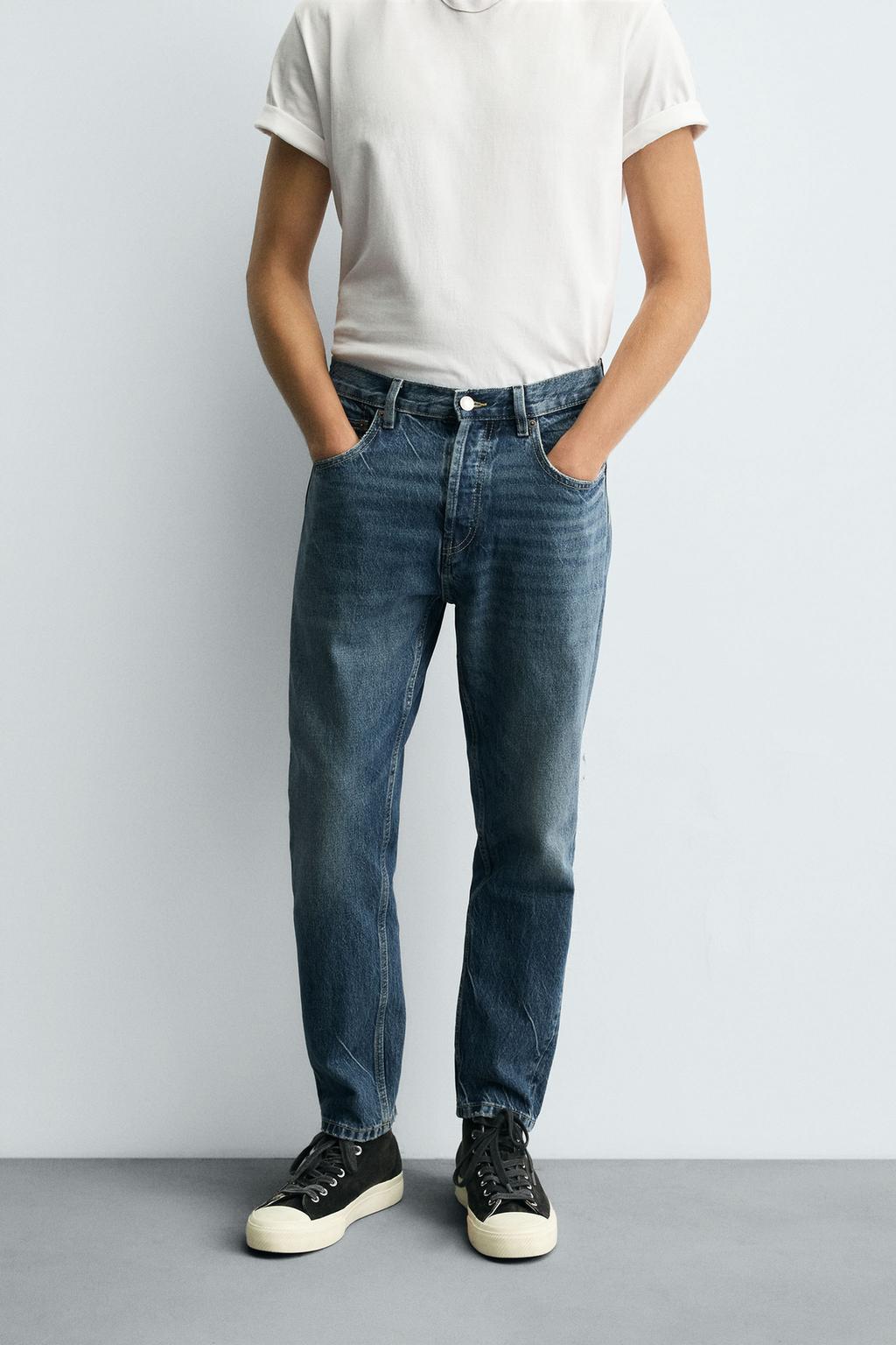 УКОРОЧЕННЫЕ ДЖИНСЫ SLIM FIT