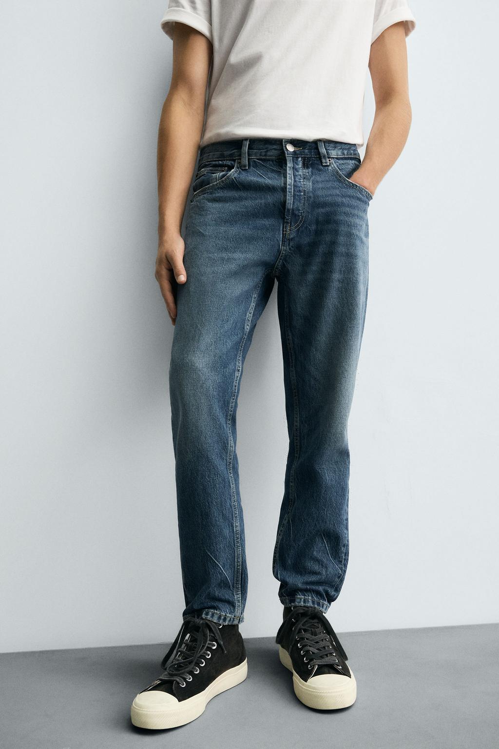 УКОРОЧЕННЫЕ ДЖИНСЫ SLIM FIT