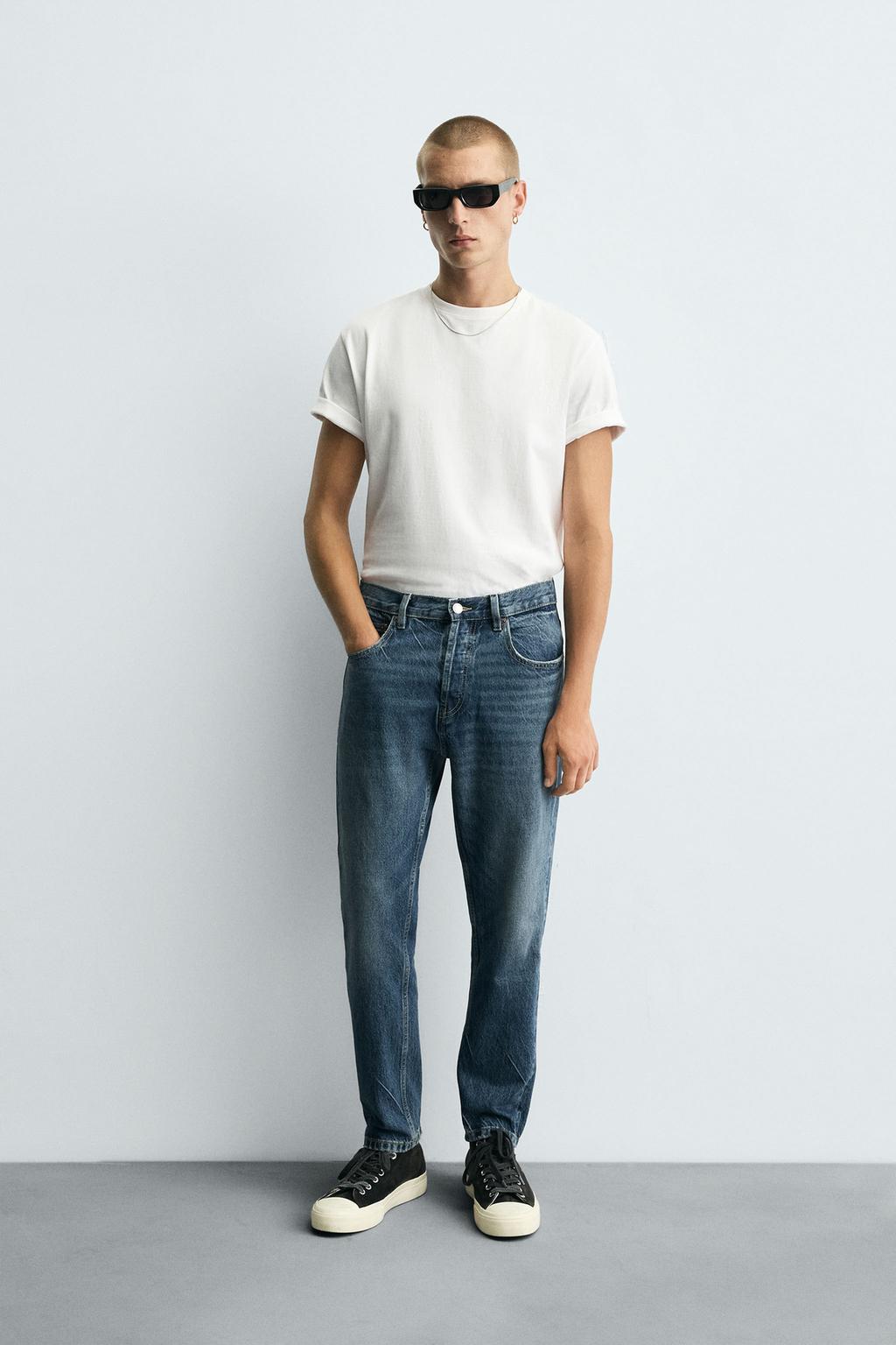 УКОРОЧЕННЫЕ ДЖИНСЫ SLIM FIT