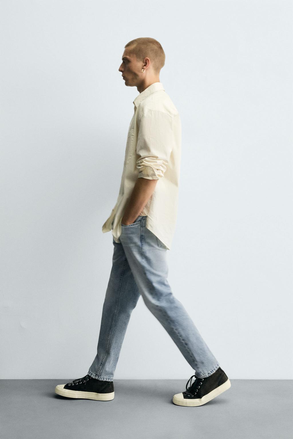 УКОРОЧЕННЫЕ ДЖИНСЫ SLIM FIT