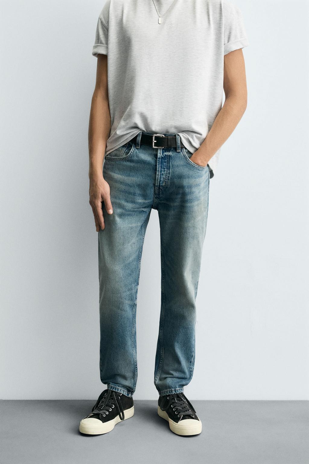 УКОРОЧЕННЫЕ ДЖИНСЫ SLIM FIT